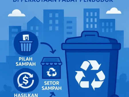 Strategi Pengelolaan Bank Sampah di Perkotaan Padat Penduduk