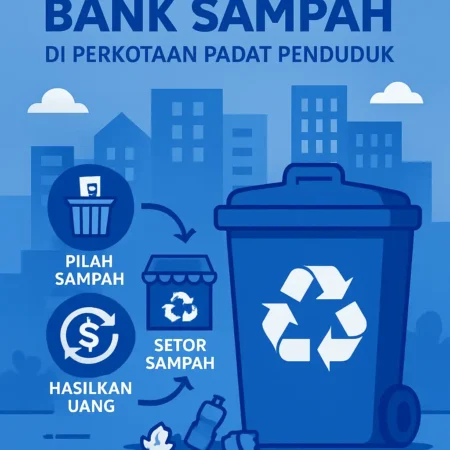 Strategi Pengelolaan Bank Sampah di Perkotaan Padat Penduduk
