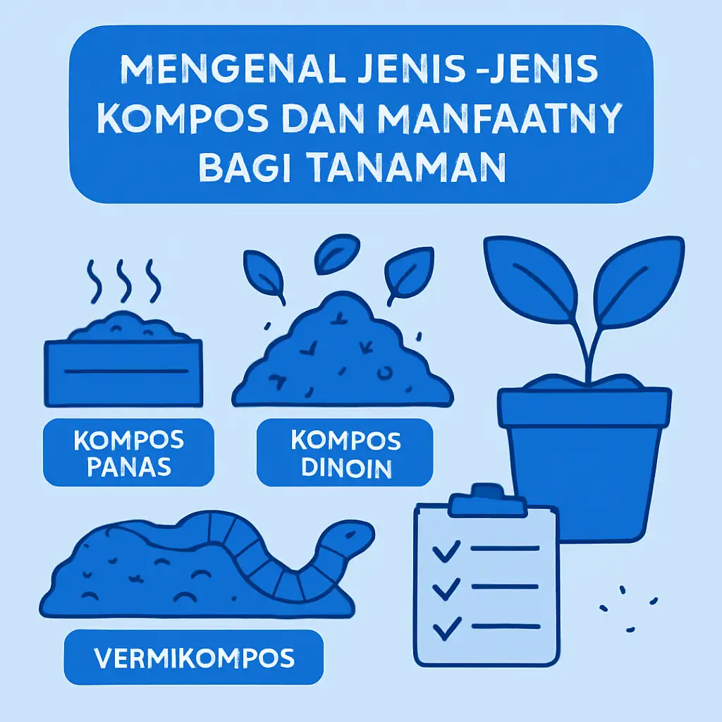 Mengenal Jenis-Jenis Kompos dan Manfaatnya bagi Tanaman