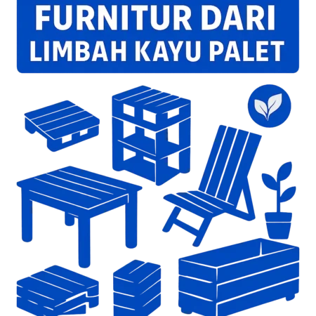 Desain Unik Furnitur dari Limbah Kayu Palet